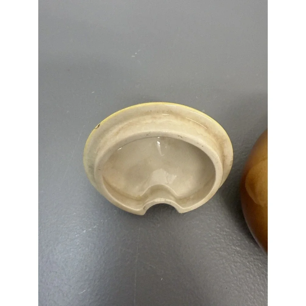 Carlton Ware‎ Pear Condiment Or Jam Pot 1955 Vintage #16